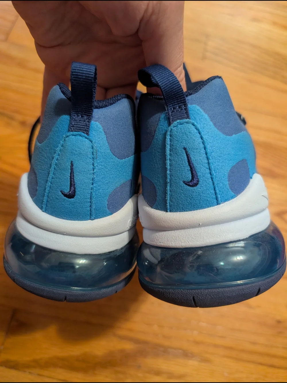 Nike Blue Air 270 React